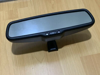 OEM 12 - 15 Mitsubishi Lancer Outlander Auto Dim Rear View Mirror Backup Camera - Image 1 of 4