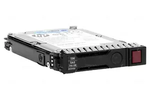 653950-001 HP HDD 146GB 15K SAS 6G 2.5" SFF HOT-SWAP - Afbeelding 1 van 7