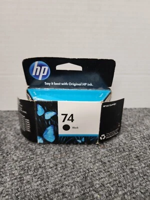 Новый черный оригинальный чернильный картридж HP 74 - Изображение 1 из 3
