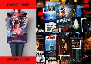 Fully Laminated Horror Movie Film 2000's Posters Prints Wall Art  A1 A2 A5 - Picture 1 of 85