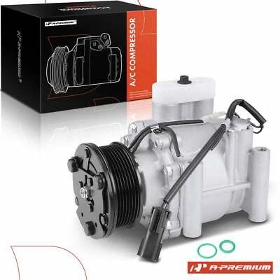 AC Compressor with Clutch for Dodge B1500 2500 3500 Ram 1500 2500 3500 Van 99-03 - Image 1 of 4