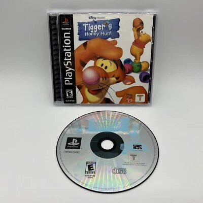 PlayStation PS1 Disney's Tigger’s Honey Hunt CIB Complete Tested & Working 2000 - Image 1 of 4