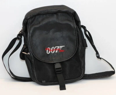 Bolso de hombro Roots Canada de cuero 007 Die Another Day Promo Bag Foto 1 de 4