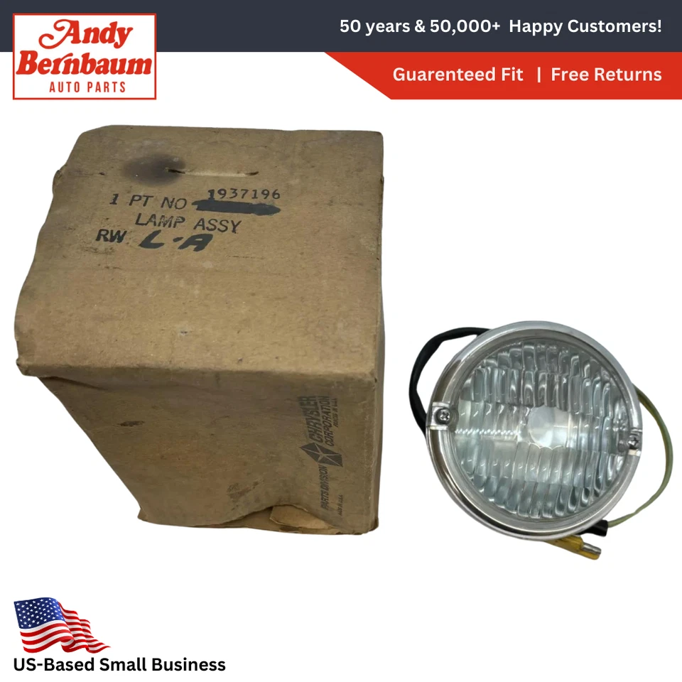 Conjunto de lámparas de estacionamiento serie Dodge Truck D100 D200 D300 1960-1961 1937196 nuevo de stock Foto 1 de 4