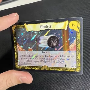 Harry Potter Trading Card Game Bludger 1/80 Holo Foil Quidditch Cup - Picture 1 of 8