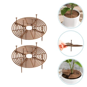 2 Pcs Soil Protection Mesh Cover Flower Pot Planter for Pets Covers Child - Picture 1 of 12