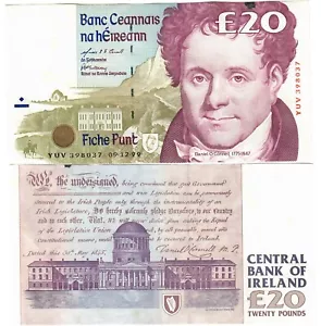 Ireland 20 Pounds 1999 EF/aUNC - Picture 1 of 1