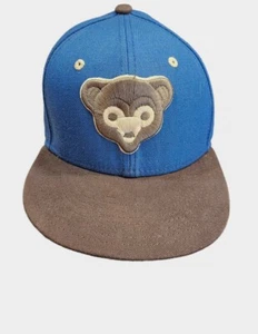 Chicago Cubs Hat Cap Fitted Mens 7 1/8 Blue MLB Baseball Cooperstown Collection - Picture 1 of 7