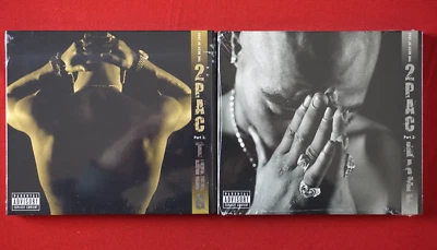 2Pac Best Of Part 1 Thug & 2 Life California Love Hail Mary Dear Mama CD Lot NEW - Image 1 of 4