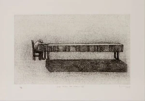 AGUSTIN BEJARANO Cuban Artist signed limited edition original print Jose Marti - Picture 1 of 5