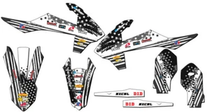 Kit de gráficos MC 85 MERICA 2021-2024 gris Senge compatible con GASGAS - Imagen 1 de 10