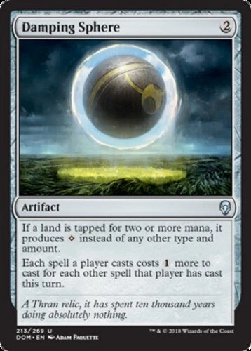 MTG - Damping Sphere - Dominaria - NM, English Magic FLAT RATE SHIP - Image 1 of 1