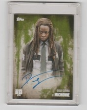 TOPPS WALKING DEAD SEASON 5 DANAI GURIRA/MICHONNE AUTOGRAPH CARD  #/25!!  +BONUS