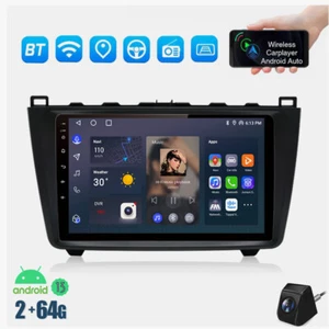 Für Mazda 6 GH GG 2007-2012 Android 13.0 Autoradio Kam Navi WiFi RDS BT SWC 64GB - Bild 1 von 11