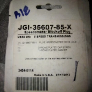 Harley James - JGI-35607-85-X - Trans Speedometer Block-Off for 5-Speed T  B18 - Bild 1 von 4