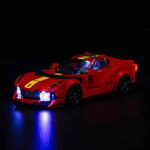 LED Licht Set für Lego 76914 Speed Champions Ferrari 812 Competizione - GC426 - Bild 1 von 11