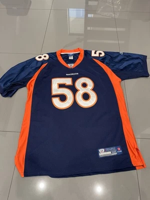 Camiseta vintage Reebok NFL Denver Broncos Von Miller #58 adulto talla 50 cosida Foto 1 de 4