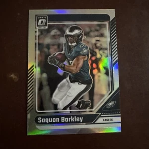 Panini Donruss Optic 2024 - Saquon Barkley #159 Holo Prizm - Imagen 1 de 4