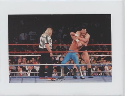1999 WWF WrestleMania Live! Andre the Giant vs Jake Snake Roberts Big John Studd - Image 1 of 2