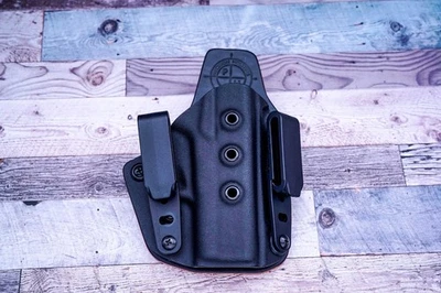 Precision Holsters Ultra Carry IWB Hybrid Holster For Glock 43, Leather & Kydex - Image 1 of 4