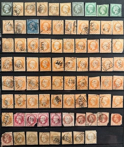 🦬Konvolut klassische französische Briefmarken - über 1900 Euro Küste🦬 - Bild 1 von 3