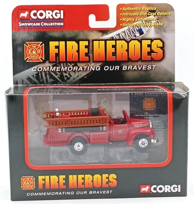 Corgi Fire Heroes Mack B Open Pumper Diecast Model CS90055 Lexington b - Image 1 of 4