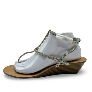 Sandalias de mujer INC International Concepts Madge con tiras pedrería talla 9,5 M - Imagen 1 de 9