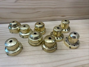 Lamp Parts ASSORTED MIXED LOT 9 Pendant Lighting Hanging Chandelier SHADE HOLDER - Picture 1 of 10
