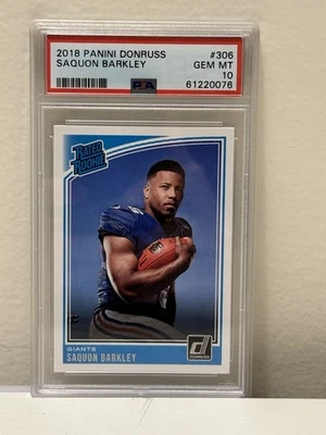 Panini Donruss 2018 - Clasificado Rookie Saquon Barkley #306 (RC) Foto 1 de 2