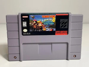 Donkey Kong Country 3 Super Nintendo SNES Authentic Excellent Tested - Picture 1 of 6