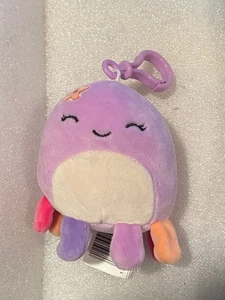 Percha de felpa pulpo púrpura Squishmallows 4,5" *usada* f2 - Imagen 1 de 4