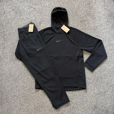 Conjunto completo de chándal pulóver Nike Pro Dri-Fit polar para hombre PVP £160 Foto 1 de 4