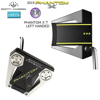 NEW LEFTY Scotty Cameron PHANTOM X 7 2019 US Model Putter 34 in with HC LH - Image 1 of 4