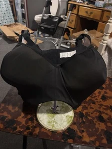 Women's NWT Comfort Choice Black  Out Wire Bra Style #27-2034-0 48B - Picture 1 of 1