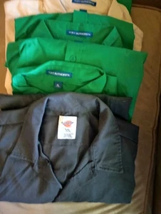 8 New No Tag Port Authority CenturyLink Butt Up Work Shirts XL 2 Long Slev.  X#9 - Picture 1 of 8