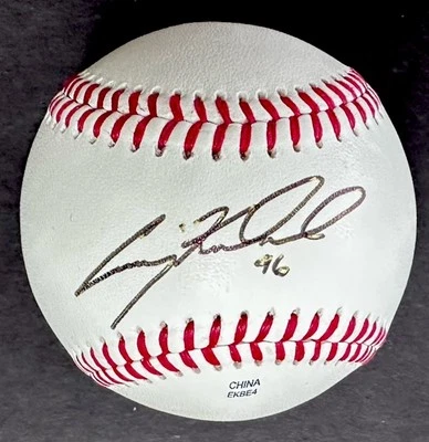 2010 International League CRAIG KIMBREL SIGNED BASEBALL Braves Phillies - Image 1 of 4