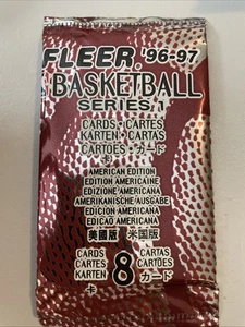 1996 - 1997 Fleer Basketball NBA Series 1 Sealed Pack American Edition - Bild 1 von 2