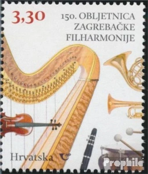 Selos Croácia 2021 Mi 1501 (edição completa) desmontados em perfeito estado/nunca articulados 2021  - Imagem 1 de 1