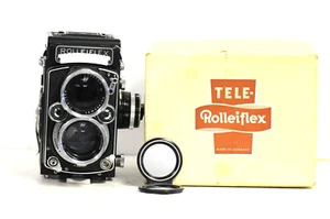 Rolleiflex Tele Type III 135 Sonnar Objektiv mit Kappe, Messgerät & Box - Bild 1 von 13