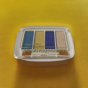 Vtg Maybelline Blooming Colors Eye Shadow Quad Pallet Rockin' Yellow - Picture 1 of 3