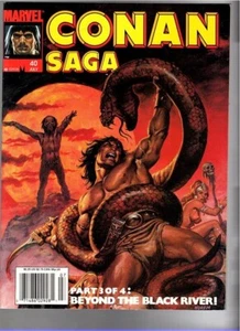 CONAN SAGA COMIC--#40 JULY--FREE SHIPPING - Picture 1 of 1