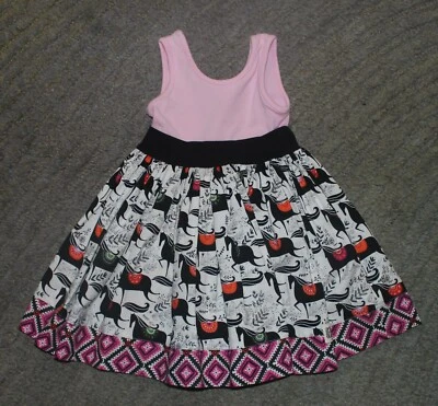 Vestido sin mangas KPea Baby Girls Wild Horses - Talla 18-24 meses - Usado en Excelente Condición Foto 1 de 4