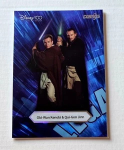 KAKAWOW COSMOS DISNEY 100 PUZZLE CARD STAR WARS OBI-WAN & QUI-GON CDQ-DS-73 - Picture 1 of 2
