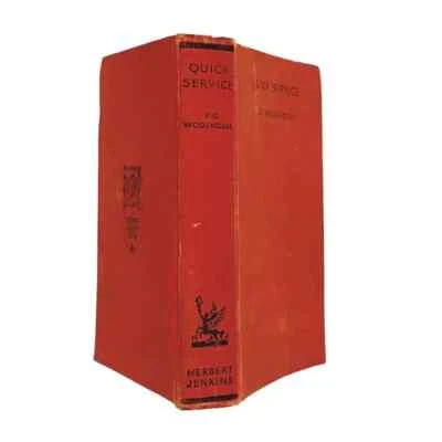 Quick Service by P. G. Wodehouse 1940 first edition - Image 1 of 3