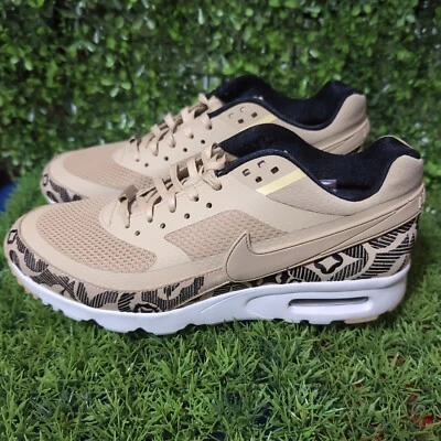 Women 6 - Louie Vee Print  Nike Air Max BW Ultra LOTC QS London Beige Black Cute - Image 1 of 4