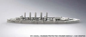 Askold - Russian Navy - Pre Dreadnought Era - Wargaming - Axis and Allies - Nava - Picture 1 of 5