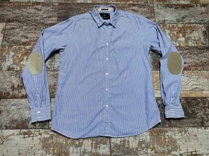 Camisas de manga larga azul a rayas Scotch & Soda para hombre talla L - Imagen 1 de 5