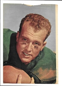 1960s Green Bay Packers PAUL HORNUNG #5 PHOTO magazine picture football pic 2 - Picture 1 of 1