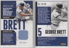 2017 Panini Chronicles Swatches /199 George Brett #CS-GB HOF