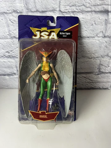 JSA Action Figure Series 1 Hawkgirl Dc Direct New Sealed S5 Cover